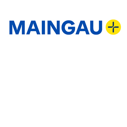 Maingau Energie Logo Mitsubishi Ökostromtarif in Kooperation mit Maingau Energie