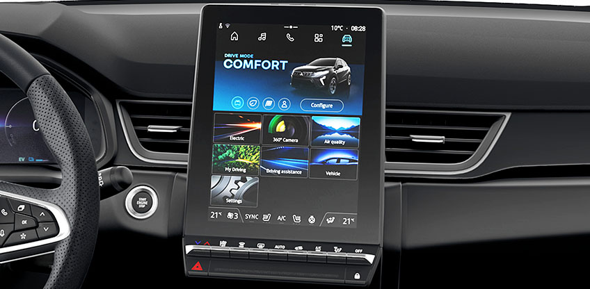 Detailabbildung zur Konnektivit&auml;t f&uuml;r den ASX Edition