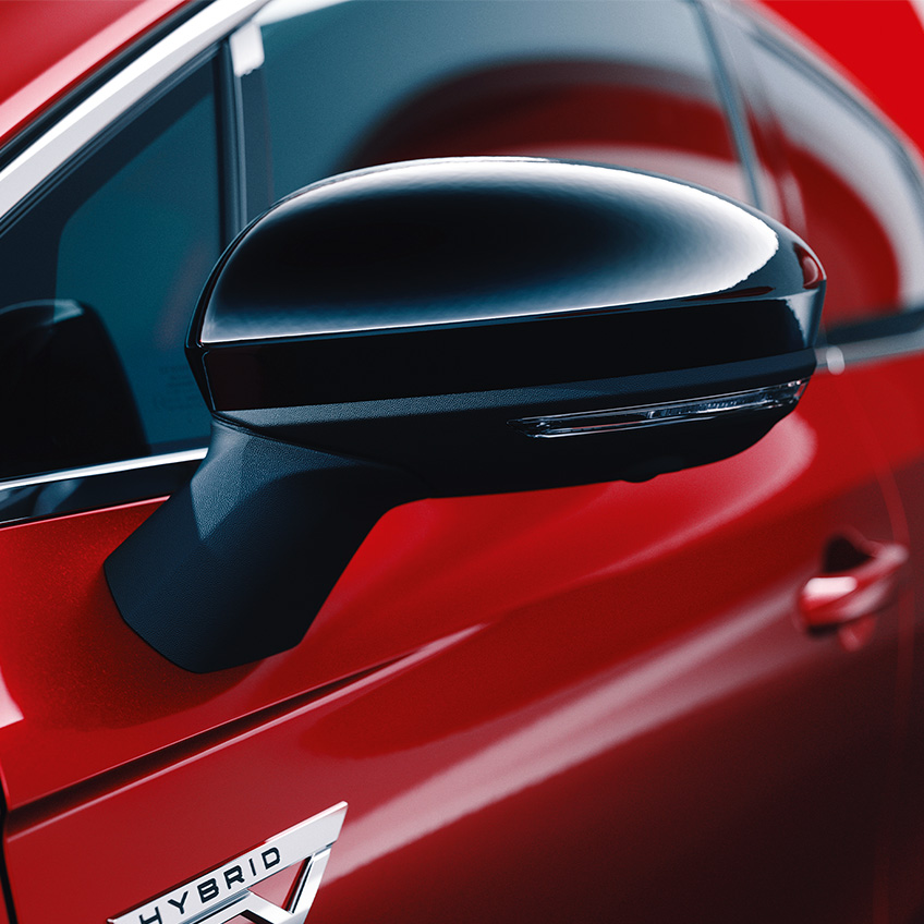 Elektrisch anklappbare Au&szlig;enspiegel beim neuen COLT