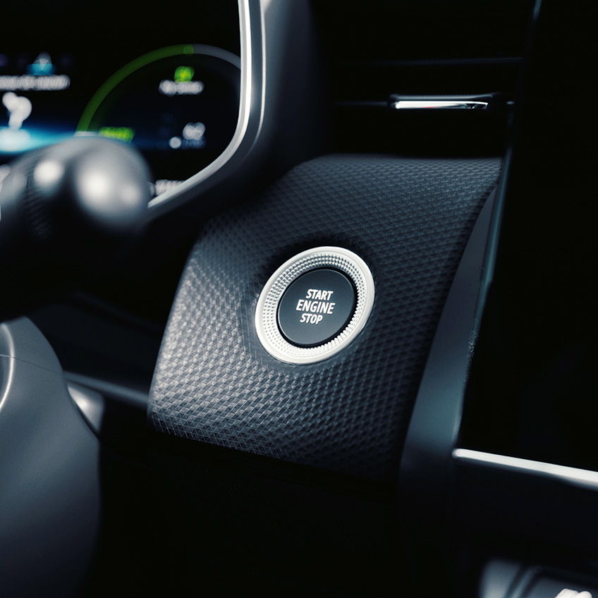 Smart-Key-System im neuen Mitsubishi COLT 