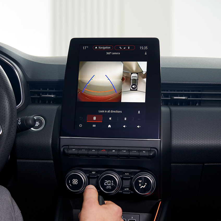 R&uuml;ckfahrkamera inkl. 360-Grad-Umgebungskameras im neuen COLT