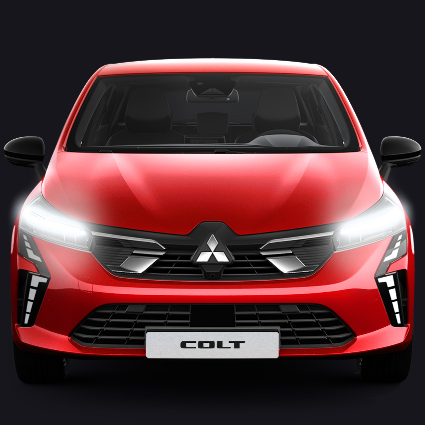 Der Mitsubishi COLT &ndash; Bi-LED-Scheinwerfer