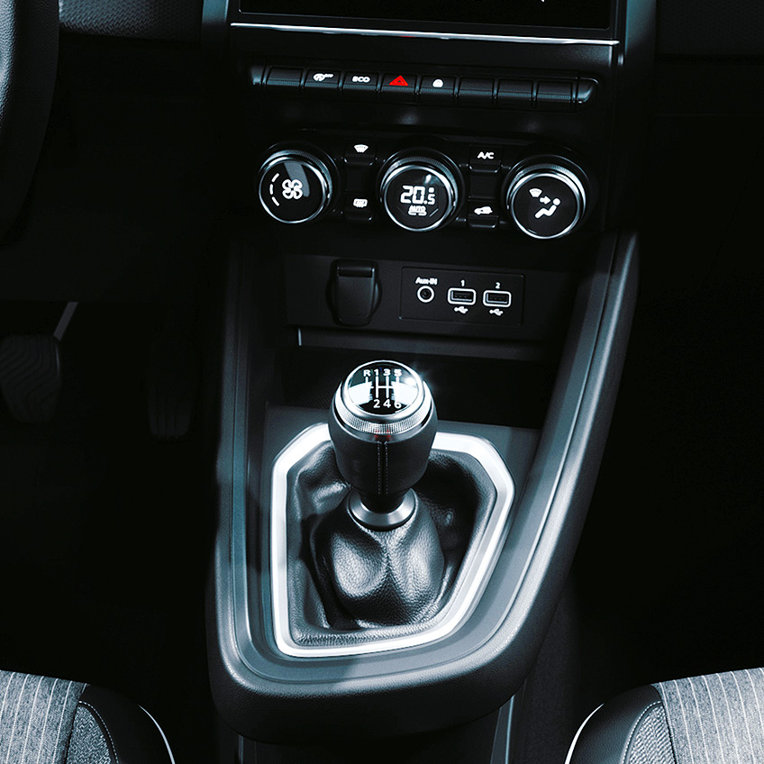 6-Gang-Schaltgetriebe im neuen COLT