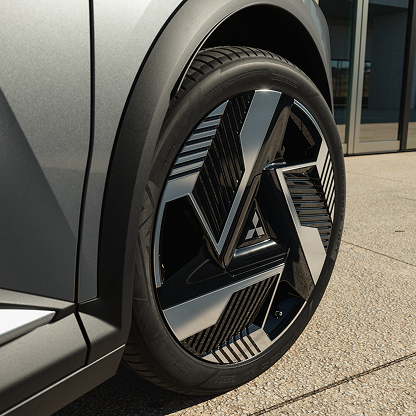 Detailansicht der Felgen