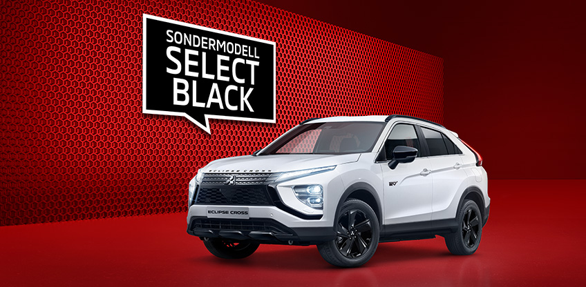 Eclipse Cross Plug-in Hybrid Sondermodell Select Black Mitsubishi Eclipse Cross Plug-in Hybrid Sondermodell Select Black