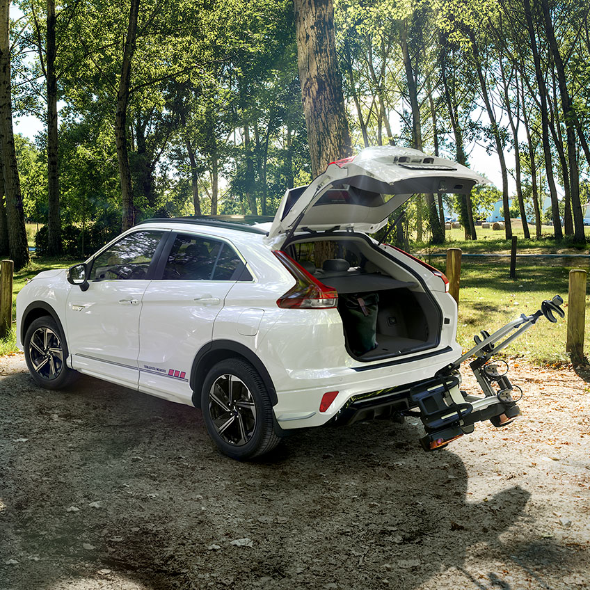 Fahrrad-Hecktr&auml;ger f&uuml;r den Eclipse Cross Plug-in Hybrid