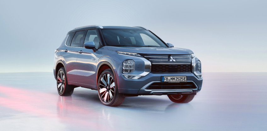 &frac34;-Frontalansicht des Outlander