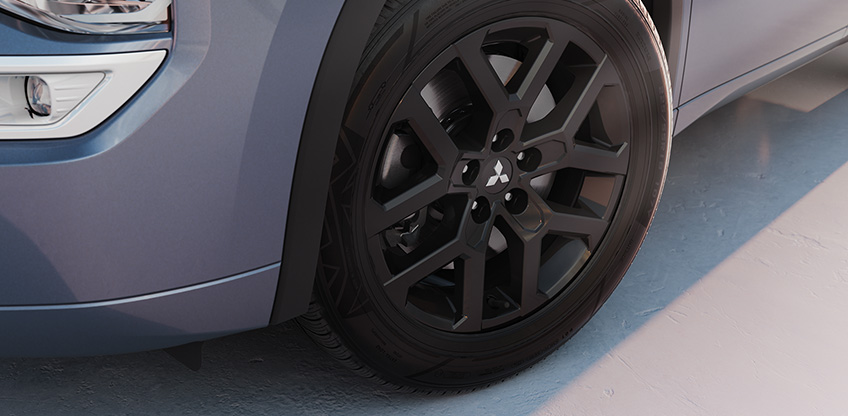 Die Felgen f&uuml;r den neuen Mitsubishi Outlander