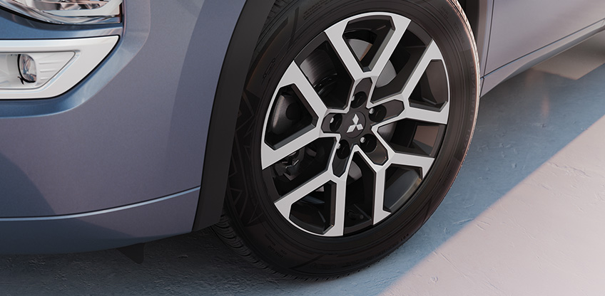 Die Felgen f&uuml;r den neuen Mitsubishi Outlander