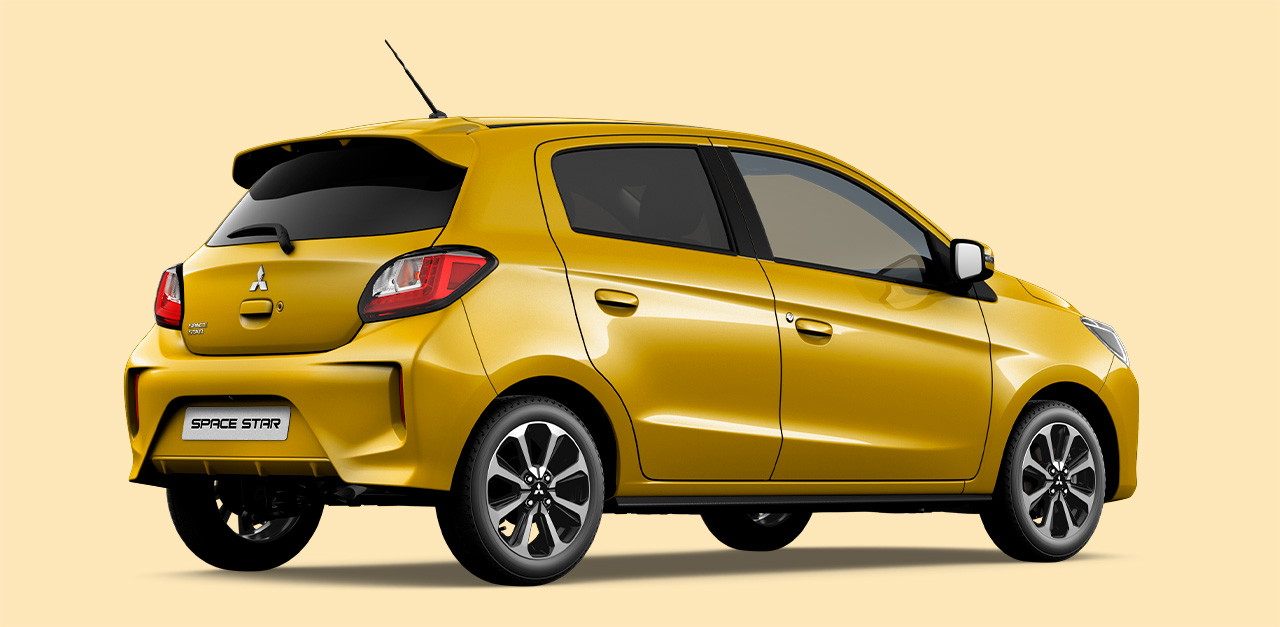 Heckansicht des Space Star  