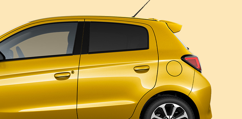 Seitenansicht des Space Star 