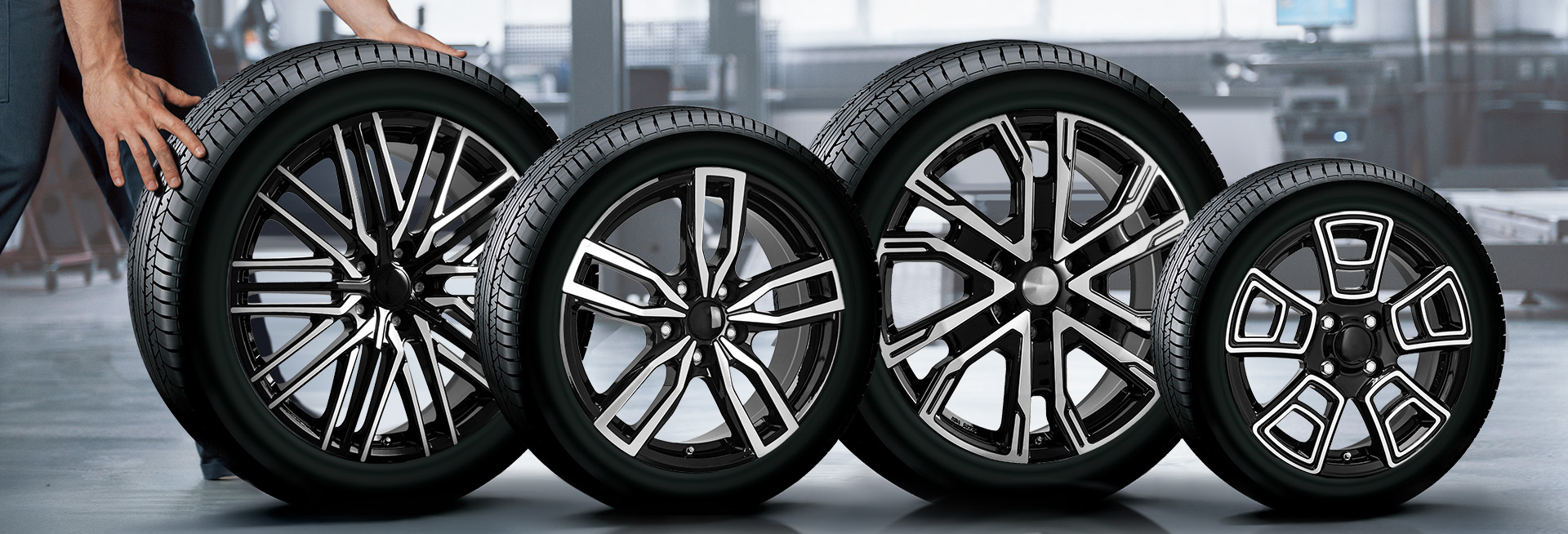 Mitsubishi Reifen und Reifenlabel