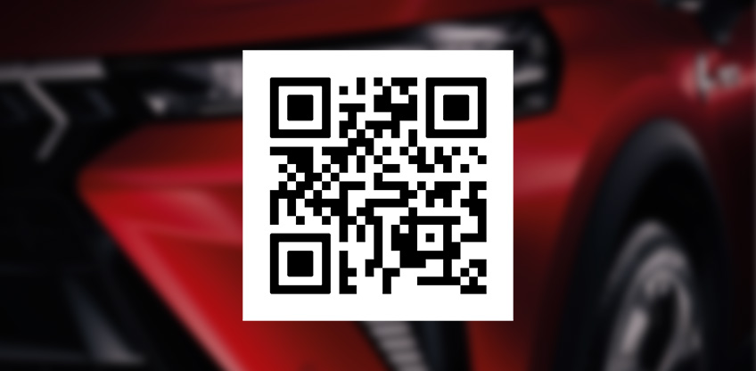 QR-Code My MITSUBISHI MOTORS App QR-Code zum Download der My MITSUBISHI MOTORS App